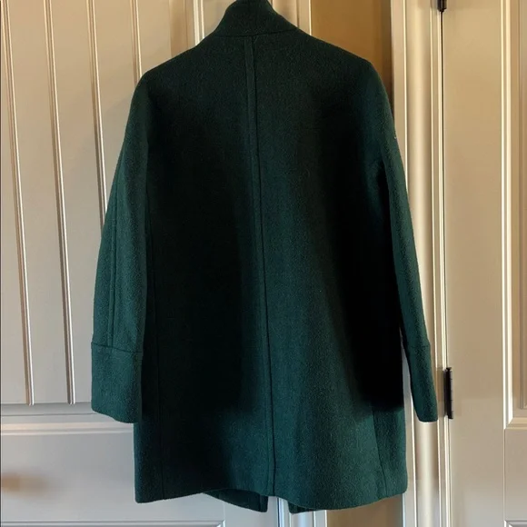 J. Crew Teal Wool Outerwear - Picture 5 of 5